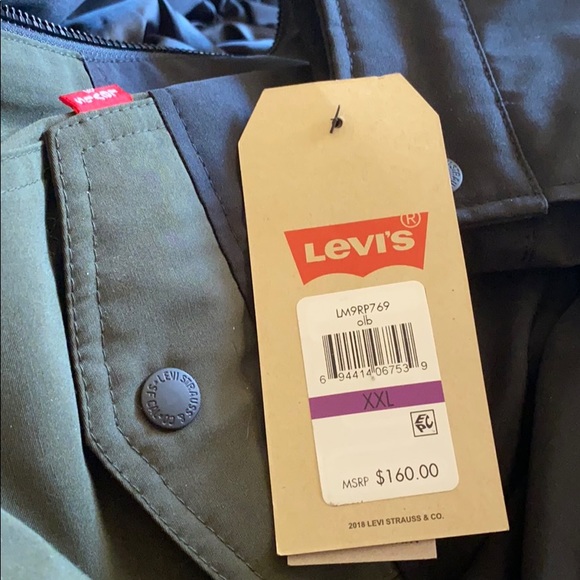 Levi’s; Water Resistant Hooded Coat; Jacket; XXL - Picture 5 of 8